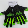 Battle Doom Speed Football Gloves Slime Neon Green Black