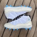 Jordan 11 Retro Mid TD Cleats Columbia