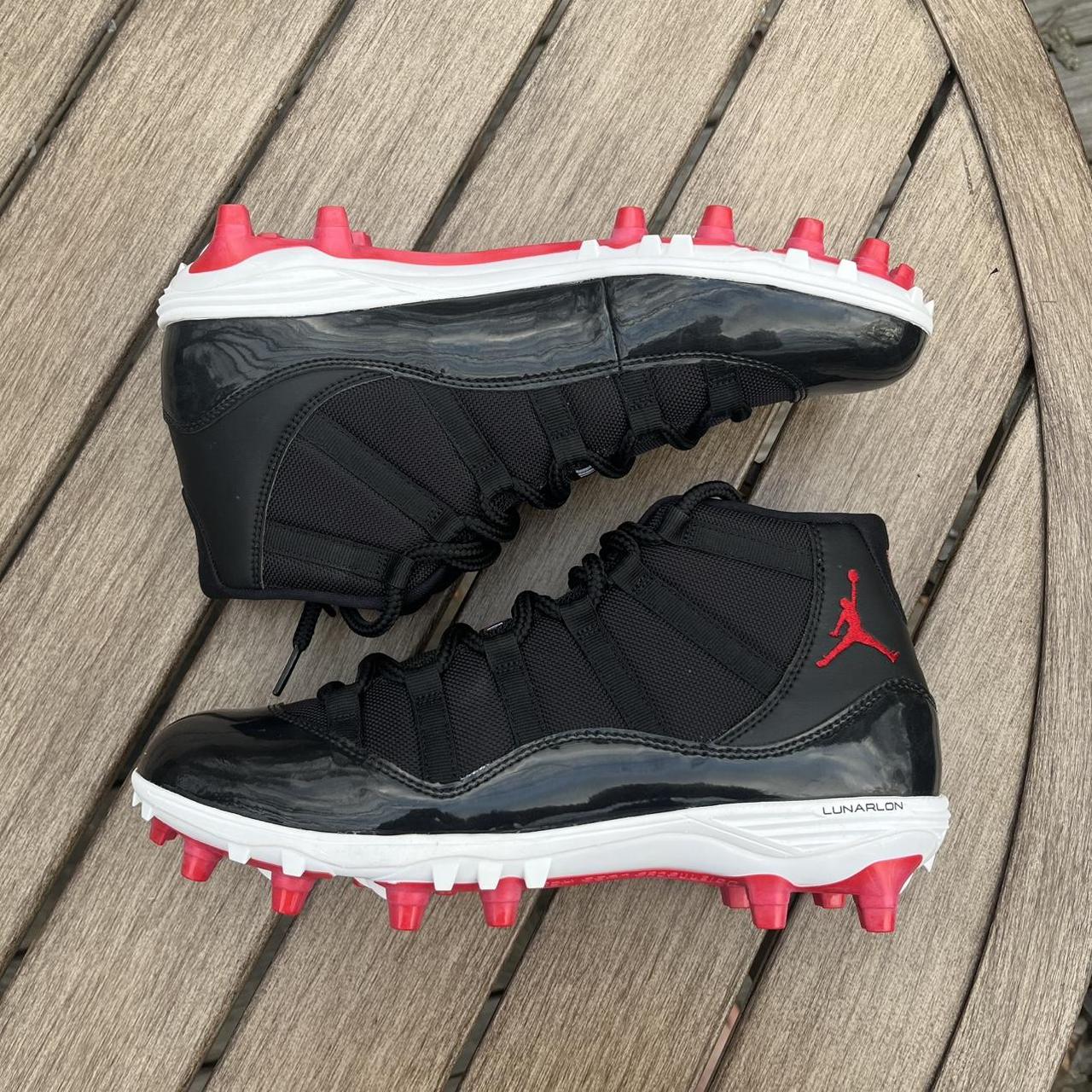 Jordan 11 Retro Mid TD Cleats Bred